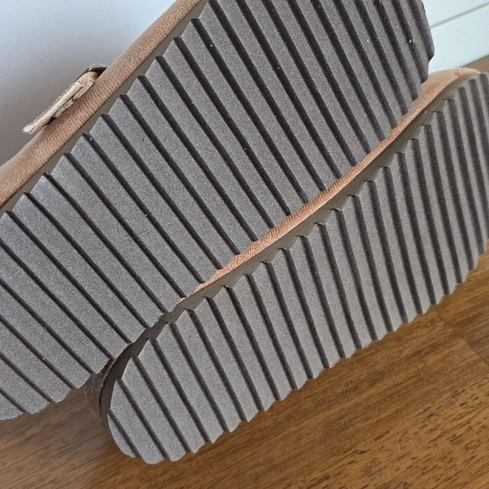 Corkys Tan Suede Slip-On Shoes - Picture 6 of 8